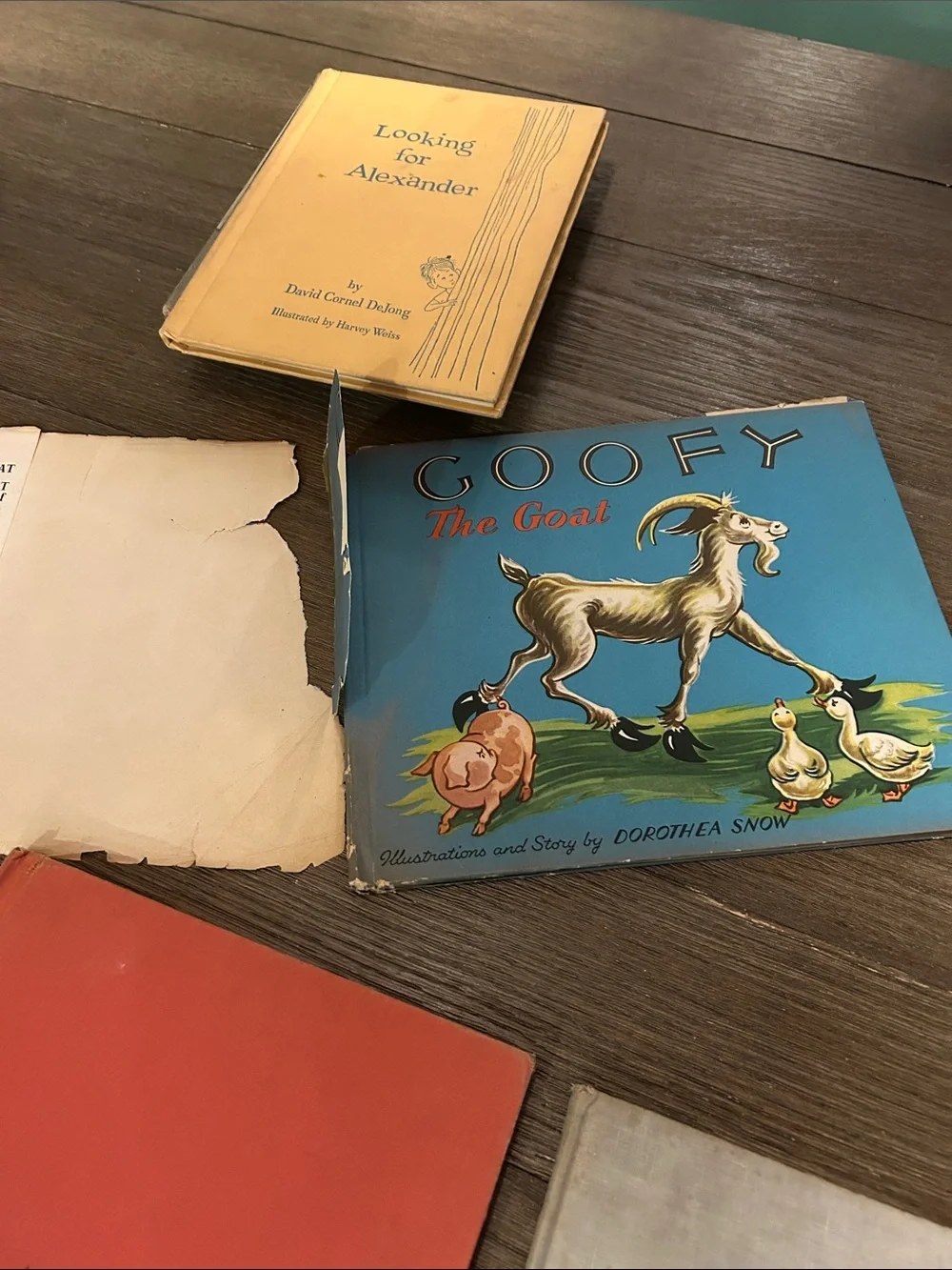 Vintage Children’s book lot 1940’s 50’s 60’s 8 books all hardcover please read
